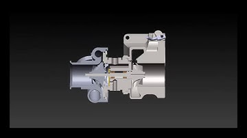 MHI 16G Turbo CAD Model
