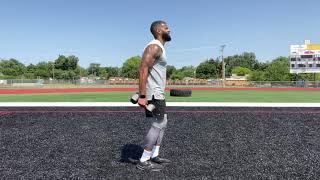 Overhead Lunges (Alternating)