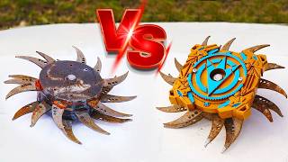 BRUTAL 10KG BEYBLADE MATCH IN REAL LIFE-CRUNCHY & SOFT THINGS screenshot 5