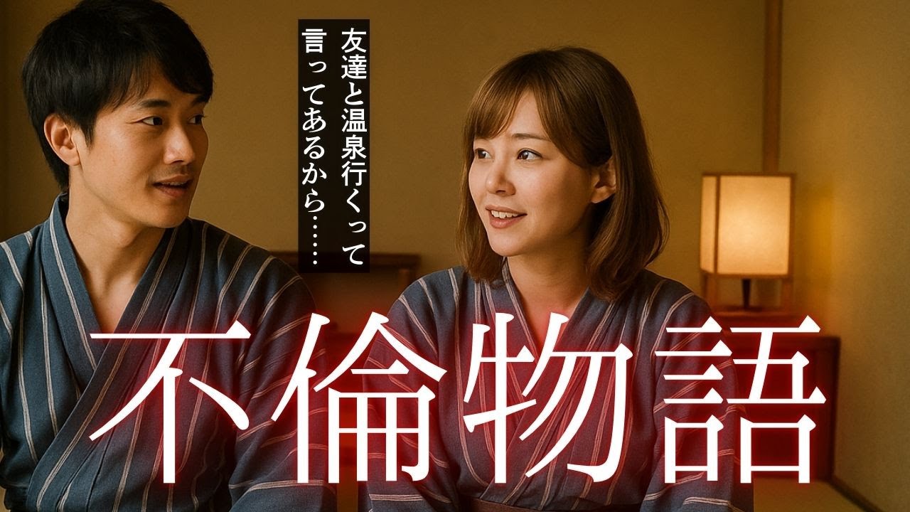 Outline Video 【不倫・修羅場】お忍びで旅行。裏切りの接吻――全てを失う因果応報の物語。『あの時に戻れるなら』