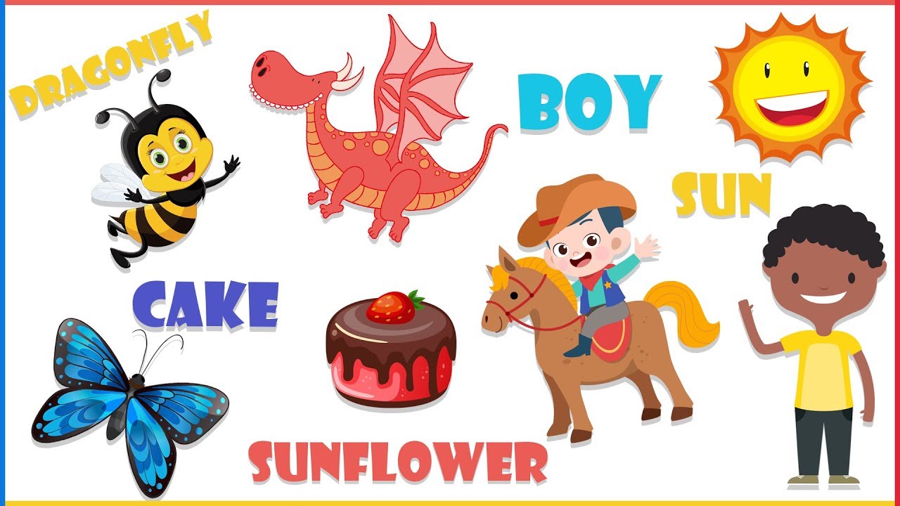 15 Compound Words - Learning Video - For Kids And Toddlers - YouTube