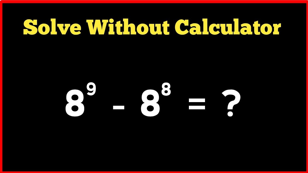 Solving a 'Harvard' University entrance exam question