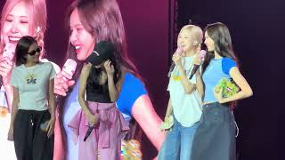 Blackpink sound check - When Lisa met Yadom 💛😱 Las Vegas 8/18/23