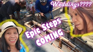 The Side Walk Project to the Beach Part 4  OUTDOOR WEDDINGS by the Beach??