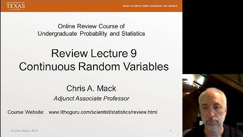 StatReview Lecture09