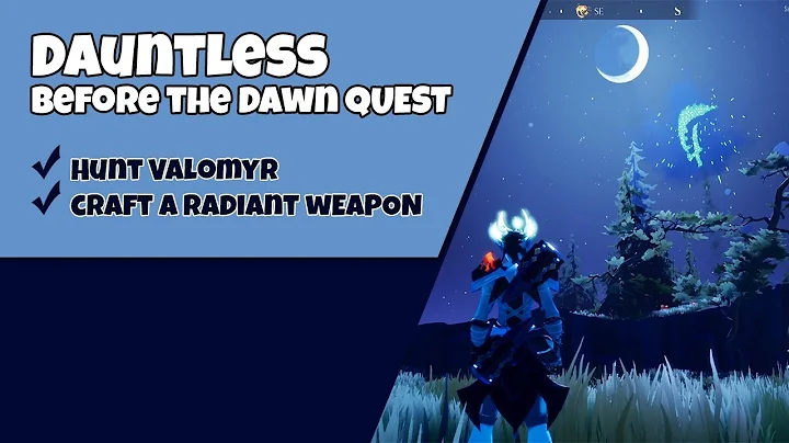 How to Hunt Valomyr and Craft a Radiant Weapon | Dauntless - DayDayNews