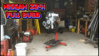 Nissan Z24i Full Engine Build (No Talking) Chill Soundtrack