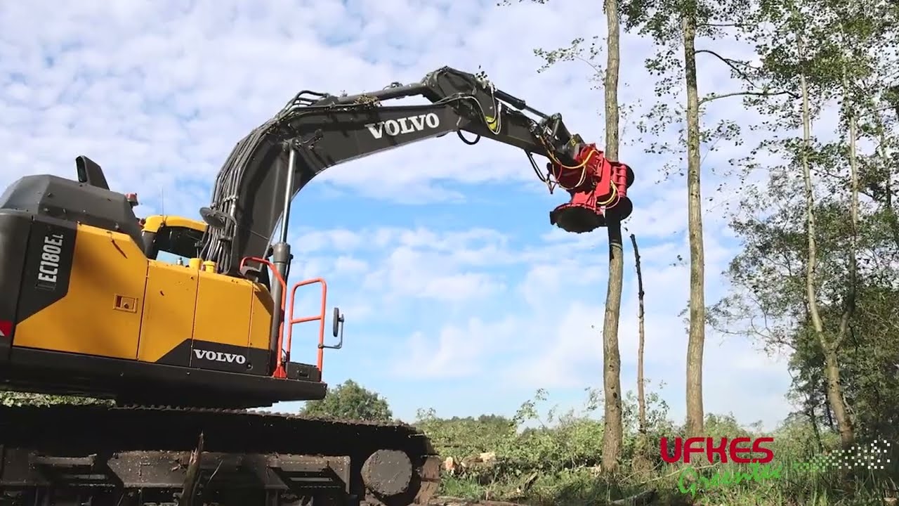 Cirkelzaag Bomengrijper - Groeneveldt Grijpers - Ufkes Greentec - Tree Felling