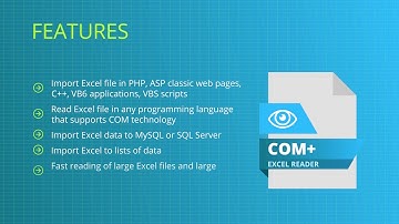 EasyXLS™ Excel Reader for COM+