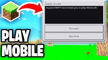 How To Play Minecraft Multiplayer On Mobile! - Android/IOS