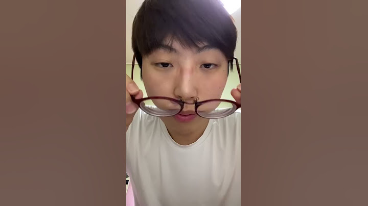 안경꿀팁 - 눈이 커보이는 방법