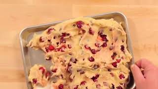 Delicious Cranberry Square Recipe Video