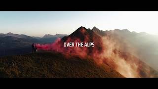 OVER THE ALPS Aerial 4K - Slovenia, Austria, Switzerland