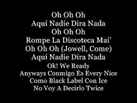 Bailando Fue Ft. Jowell y Randy (with Lyrics)