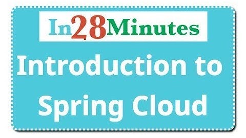 Microservices - Introduction to Spring Cloud