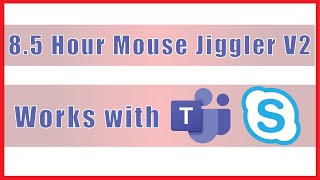 Mouse Jiggler 8.5 Hours - Full Work Shift - Keep Computer Awake - Version 2