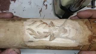 oooh deer Jerrys WoodShop and Outdoors ferro rod handle