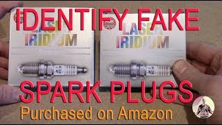 Fake Counterfeit NGK Spark Plugs Sold On Amazon - How To Identify