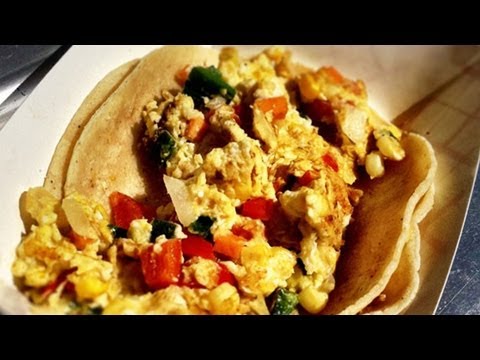 How to Make Sweet Potato Breakfast Tacos | Hilah Cooking