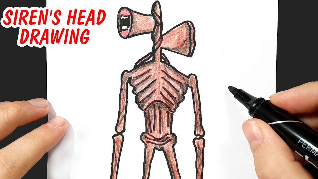 COMO DESENHAR A LIGHT HEAD DO TREVOR HENDERSON  how to draw light head  from trevor henderson 