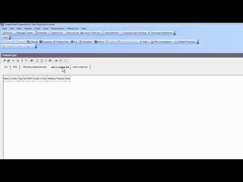 Patient Lists