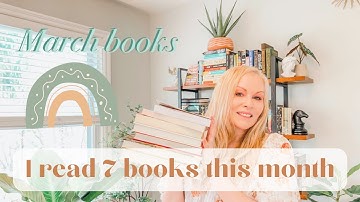 Books I read in March 📚| March Wrap up✨