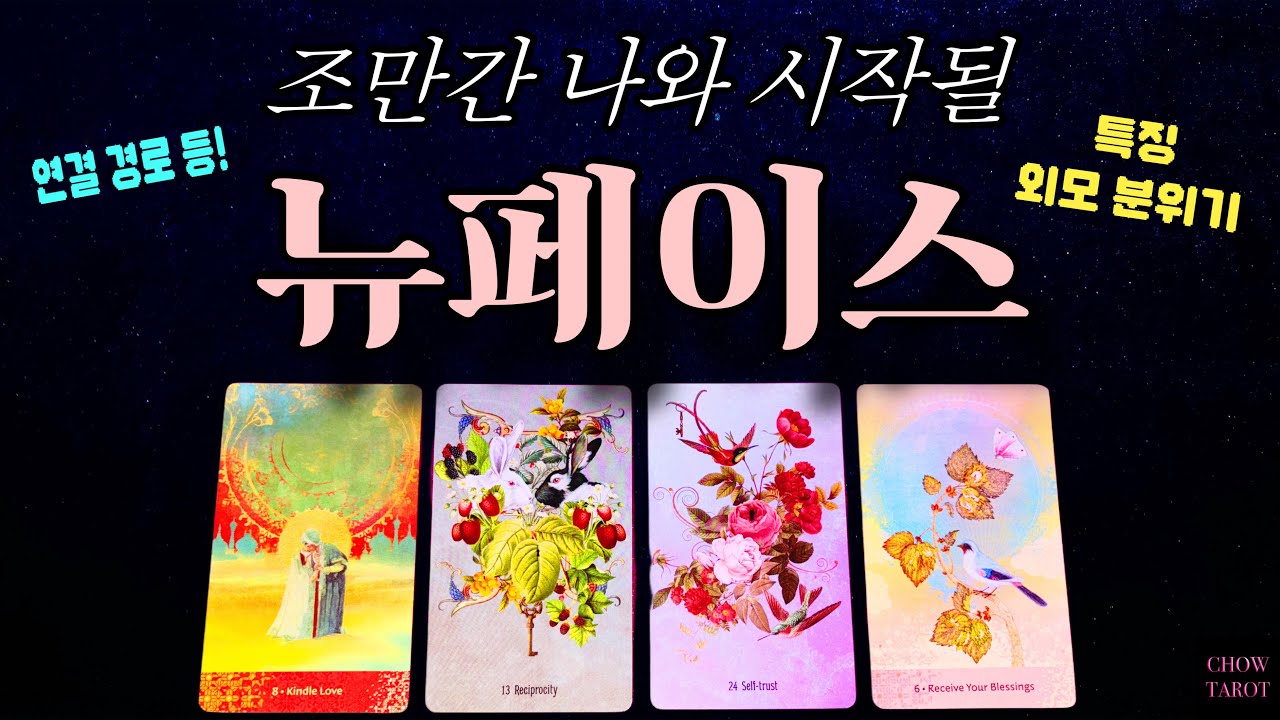 🎉조만간 만나게 될 뉴페이스의 외모 분위기 • 그 전까지 내가 알아야 되는 것 🔮 #타로