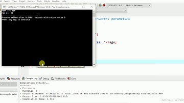 Default Class Constructor Parameters in oop in c++ (urdu/Hindi)
