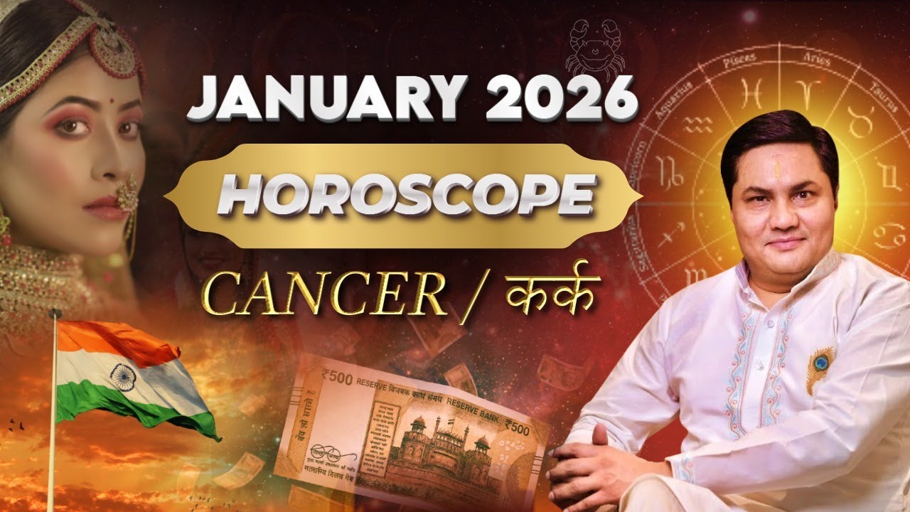 कर्क राशि January 2026 Prediction | जानिए पहला महीना कैसे बदलेगा 2026! | SURESH SHRIMALI
