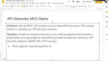 API Discovery MVC short demo