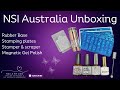 NSI Australia | Unboxing | Stamper | Stamping Plates | Magnetic Cat Eye Gel Polish