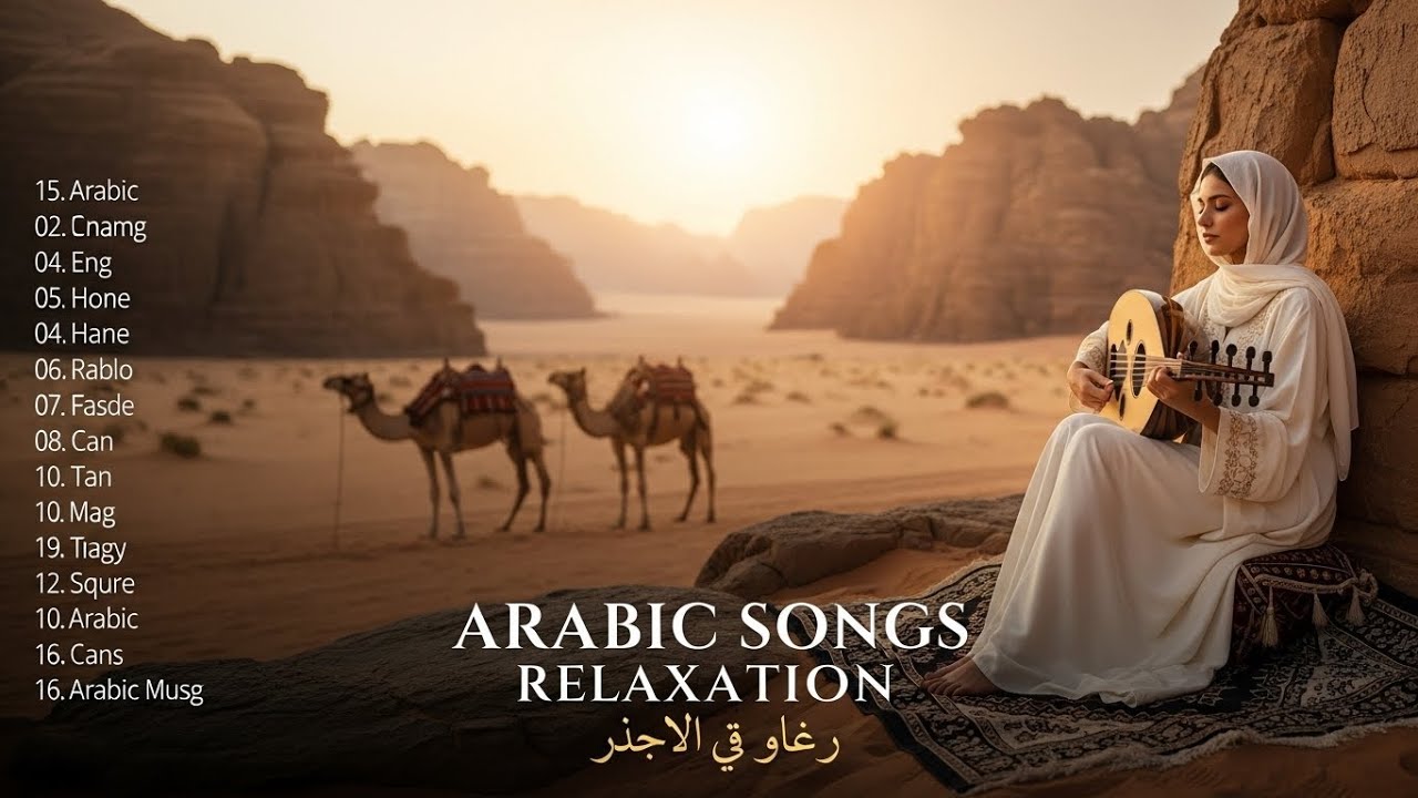 Arabic Night Chill 🌙 Soft Arabic Songs for Relax & Sleep