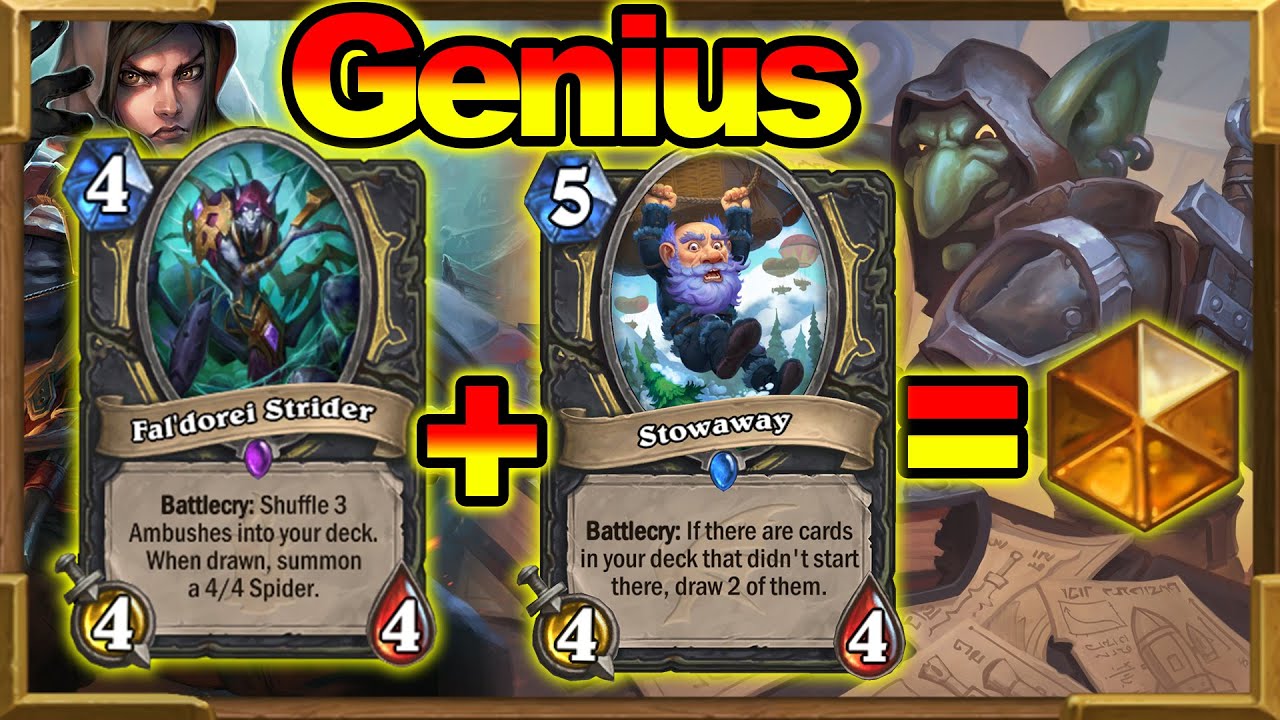 Genius Rogue Combo Deck Thief Tess Academic Ultra Mill Old School