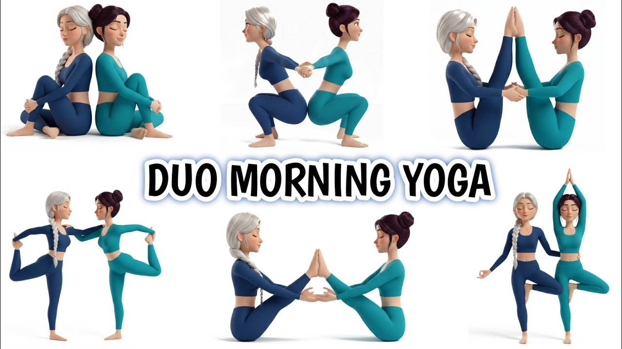 Partner Yoga for Beginners | Fun & Easy Yoga with Partner
