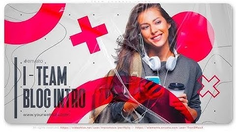 After Effects Template: I - Team. Channel Intro