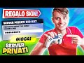 🔴REGALO V-BUCKS E SKIN A TUTTI!😃 SERVER E PROVINI TEAM PAGATO - Fortnite ITA LIVE