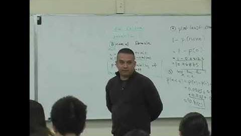 Daniel Judge- Statistics Lecture 10 part 13