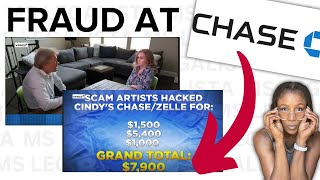 CHASE BANK Accuses Scammed Customer of Orchestrating Scam Where She Lost Almost $8k