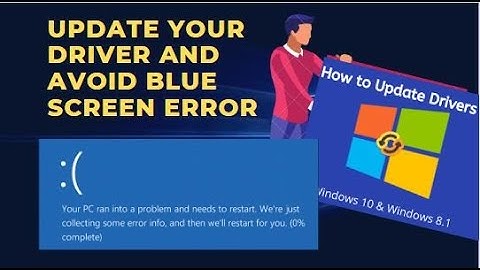 How to Install and Update Drivers on Windows 10/11 | Fix Blue Screen Errors Easily