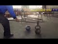 Quality control at the kettlebell factory / Проверка качества гири
