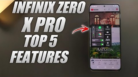 Top 5 Features Infinix Zero X Pro | Hidden Tips And Tricks |