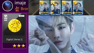 Digital Verse 1 Full SP w LE Hard mode 3 stars gameplay