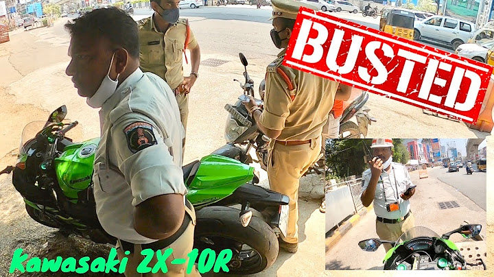 BUSTED | KAWASAKI ZX-10R | | HYDERABAD |  | Sandeep Nadimpalli |