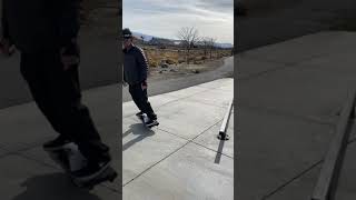 Onewheel Curb hop/ride Local Park fun