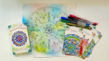 Mandala Madness Fun Part 1 of 4 - with Barb Owen - HowToGetCreative.com