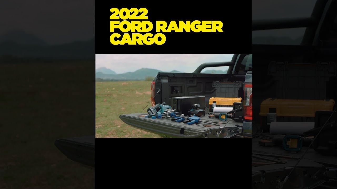 2022 Ford Ranger Cargo Management System shorts fordranger