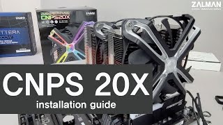 Introducing The New Air Cooler, Cnps20X, From Zalman Tech