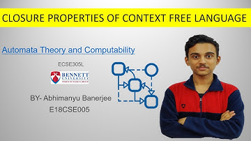 CLOSURE PROPERTIES OF CONTEXT FREE LANGUAGE| AUTOMATA| EXPLANATION