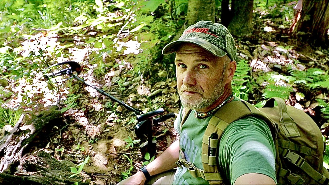 I was all over the place today metal detecting & roaming in the woods ...