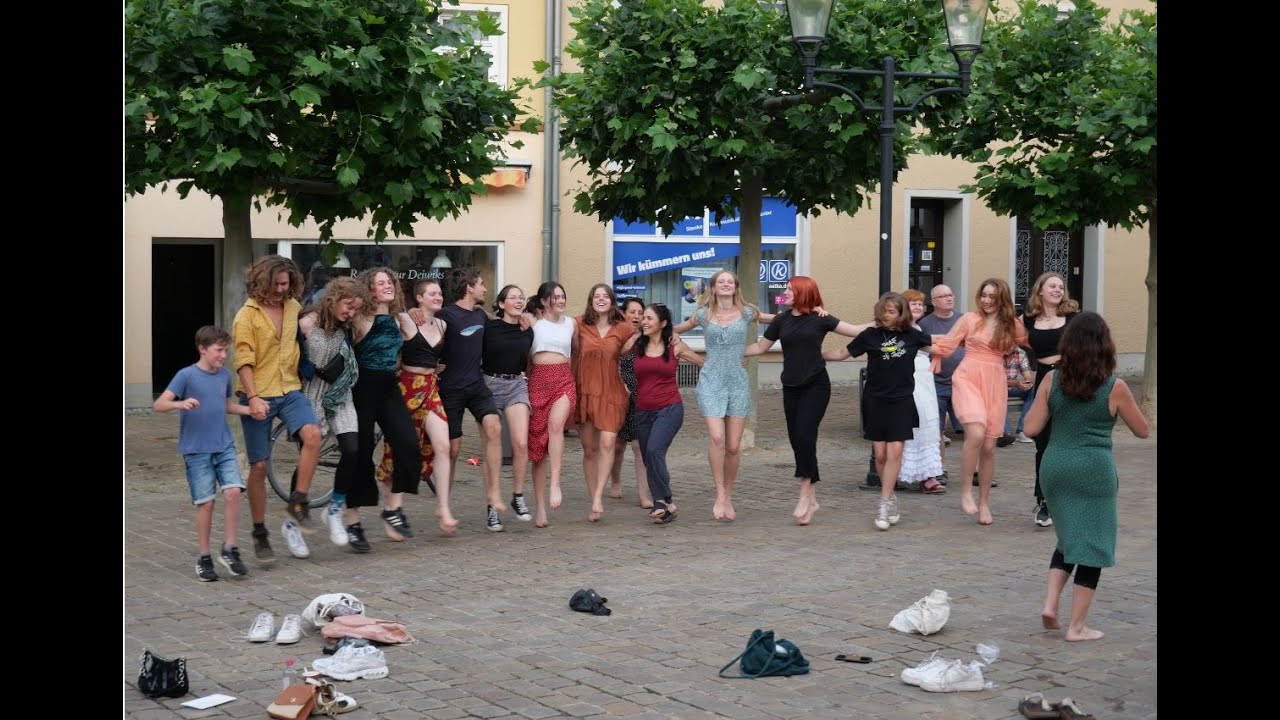 Naumburger Kirschfest 2021 (10): Der Sonntag auf dem Holzmarkt wie immer mit den Steinmeistern